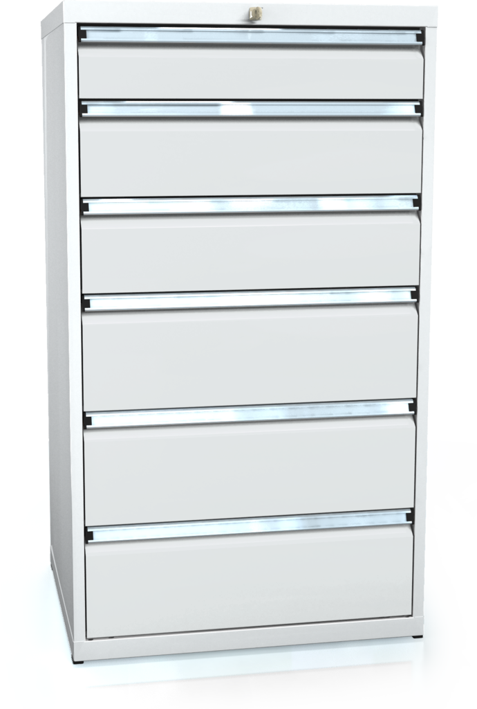 Drawer cabinet 1240 x 710 x 600 - 6x drawers